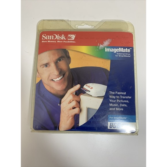 NEW SanDisk ImageMate External Drive for SmartMedia Card Reader USB - Picture 2 of 4